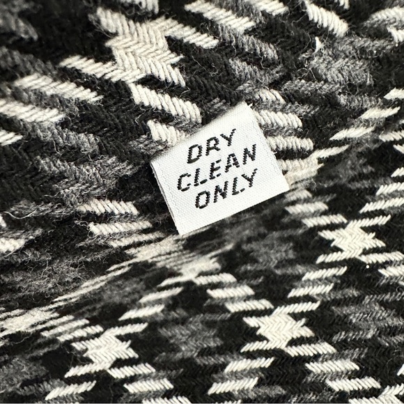 Vintage London Fog Black Trench Coat with Plaid Lining Belted Size 14 Petite - Picture 13 of 15